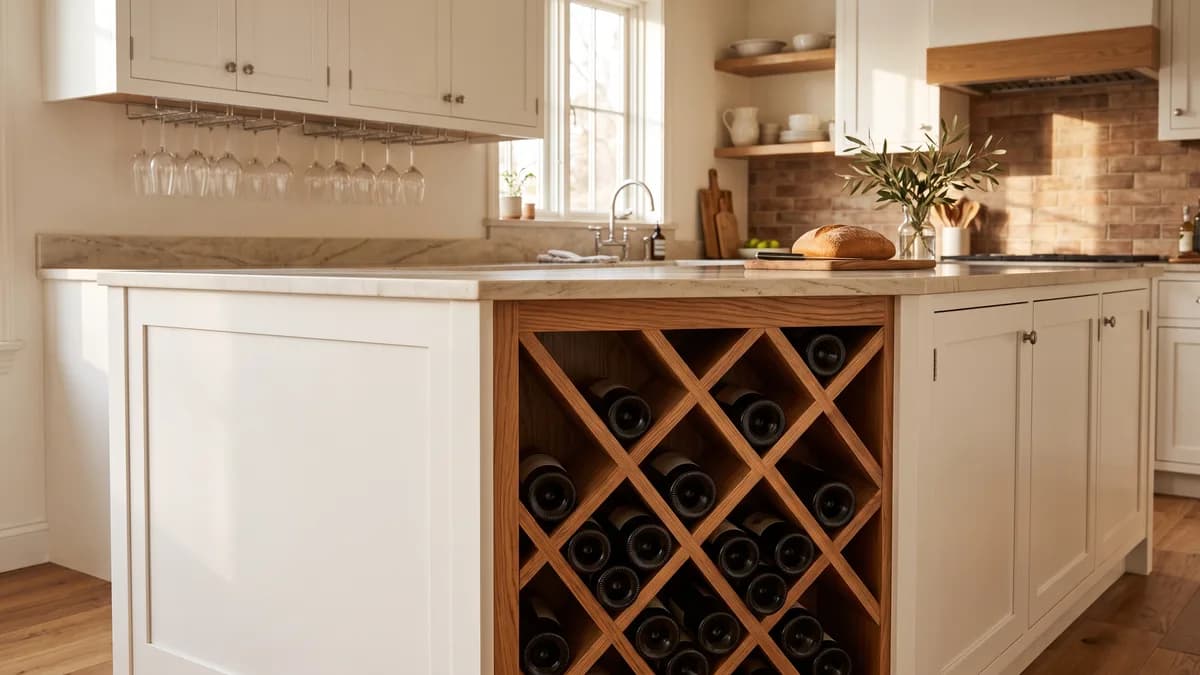 Kitchen Wine Rack Ideas: Smart Ways to Store Bottles and Glasses