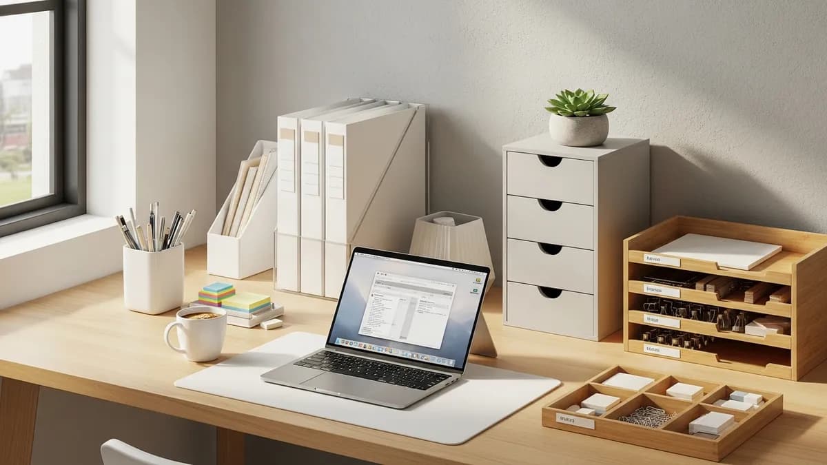 25+ Best Office Supplies Organization Ideas to Build a Productive Workspace in 2026