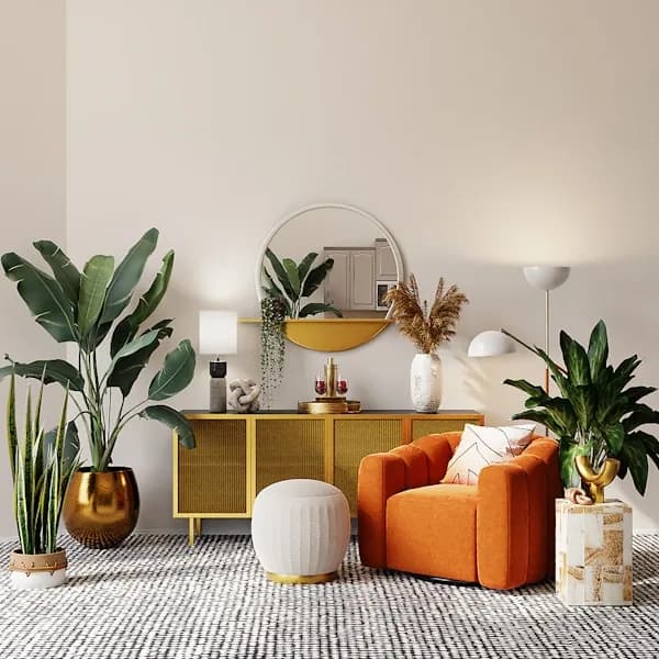 In-use view: Floating Wall Shelf Set for home organizers and home decor from Sesoris