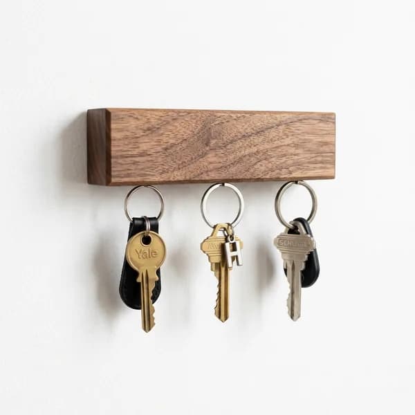 Product detail: Magnetic Wall Key Holder for home organizers and home decor from Sesoris