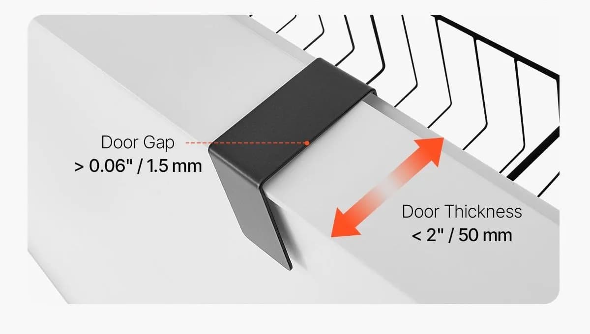 Product detail: Over-the-Door Pantry Organizer, 8 Tier for kitchen essentials and kitchen storage from Sesoris