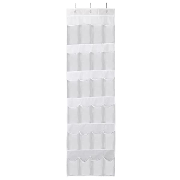 Main product photo: Over-the-Door Shoe Organizer, 24 Clear Pockets for home organizers and home decor from Sesoris