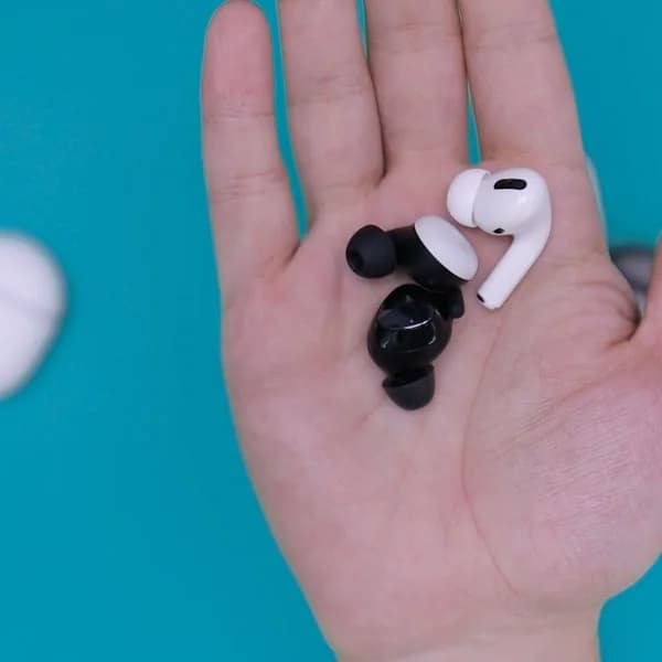 Front view: Wireless Earbuds Pro for tech accessories and cable organizers from Sesoris