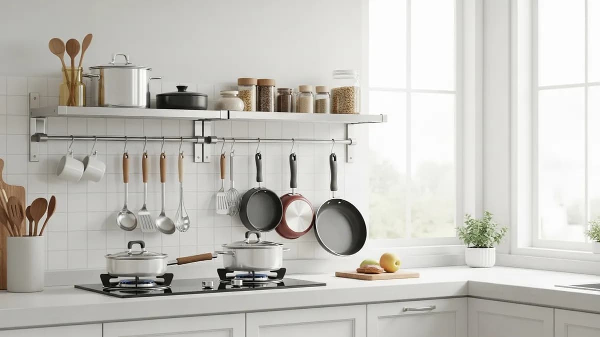 Tutorial Lengkap Aluminum Kitchen Rack: Cara Memilih, Memasang, dan Merawat Rak Dapur Aluminium 2026