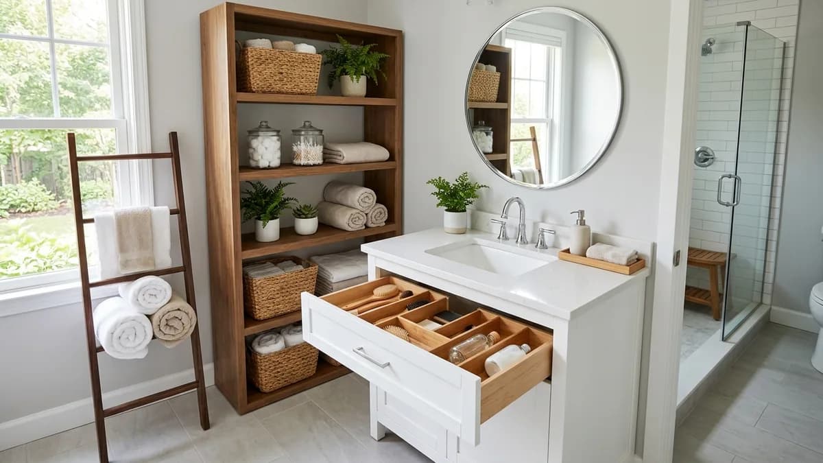 Bathroom Storage Solutions: The Complete 2026 Tutorial Guide to a Tidy, Organized Bathroom