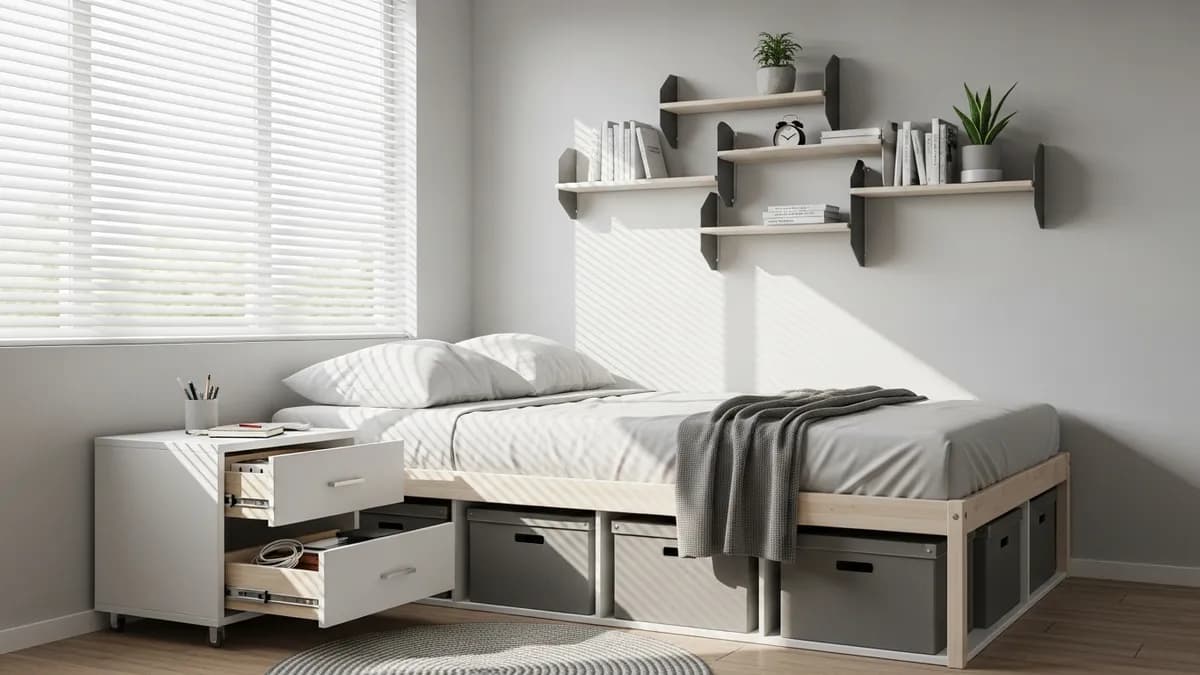 Bedroom Storage Solutions for Small Bedrooms: 25+ Smart Ideas to Maximize Space in 2026