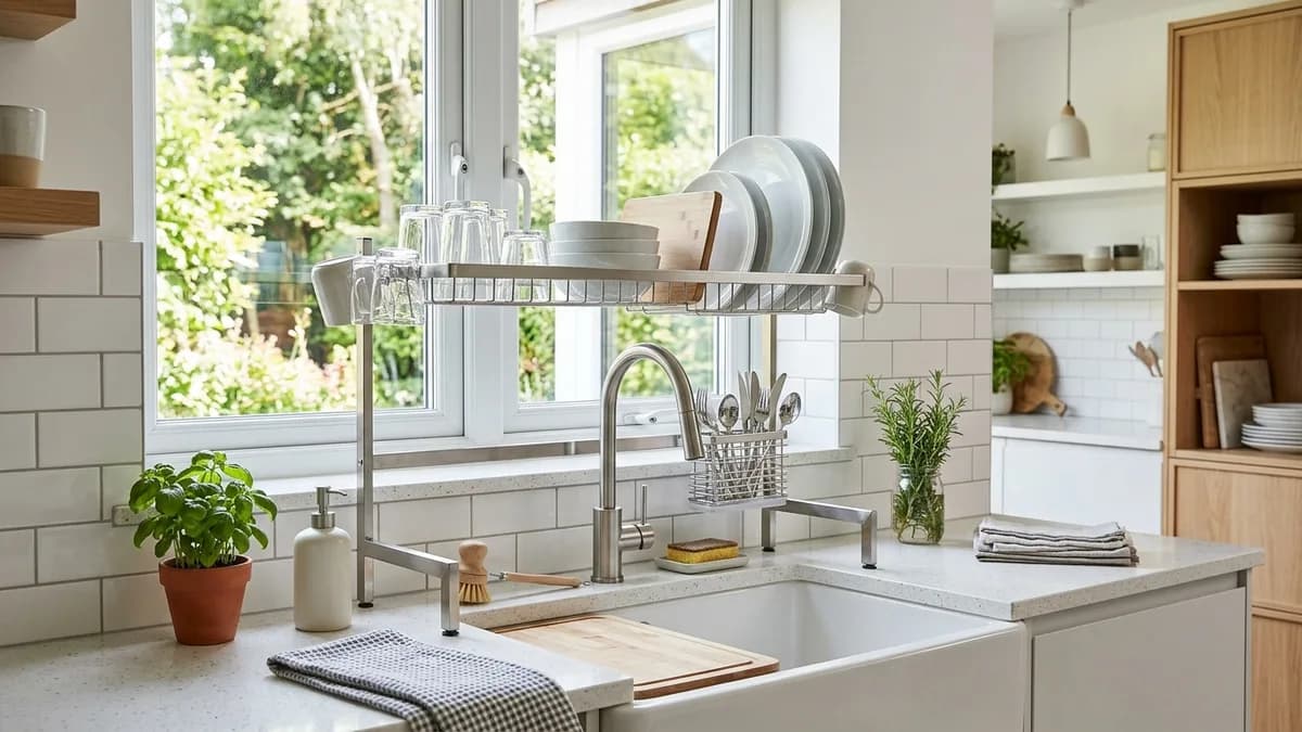 Best Over-the-Sink Dish Drying Racks: Complete 2026 Review & Buying Guide for a Smarter Kitchen