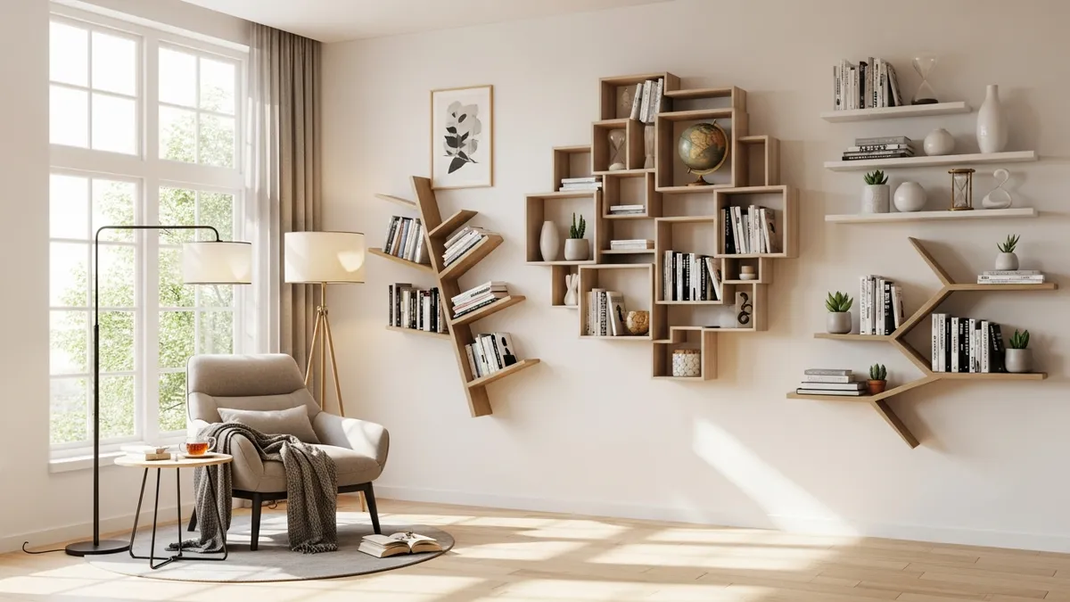 35 Creative Book Shelf on Wall Ideas to Transform Your Home Library in 2026