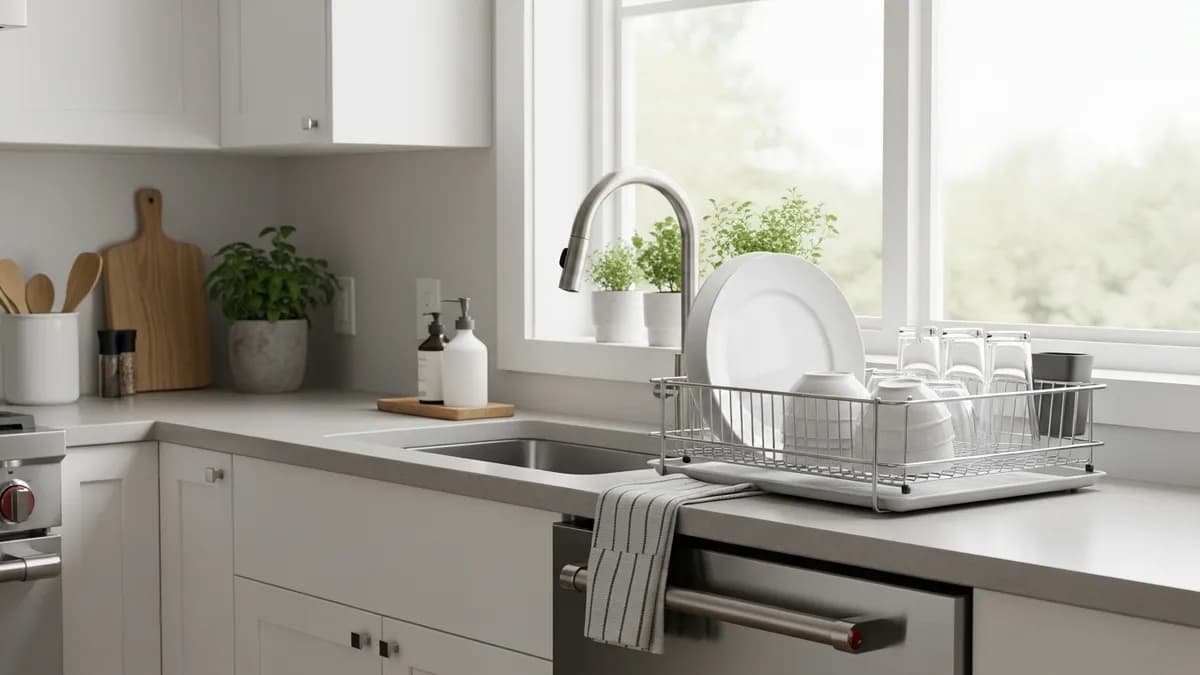 Budget-Friendly Dish Racks for Kitchen Sinks Under $15 (2026)