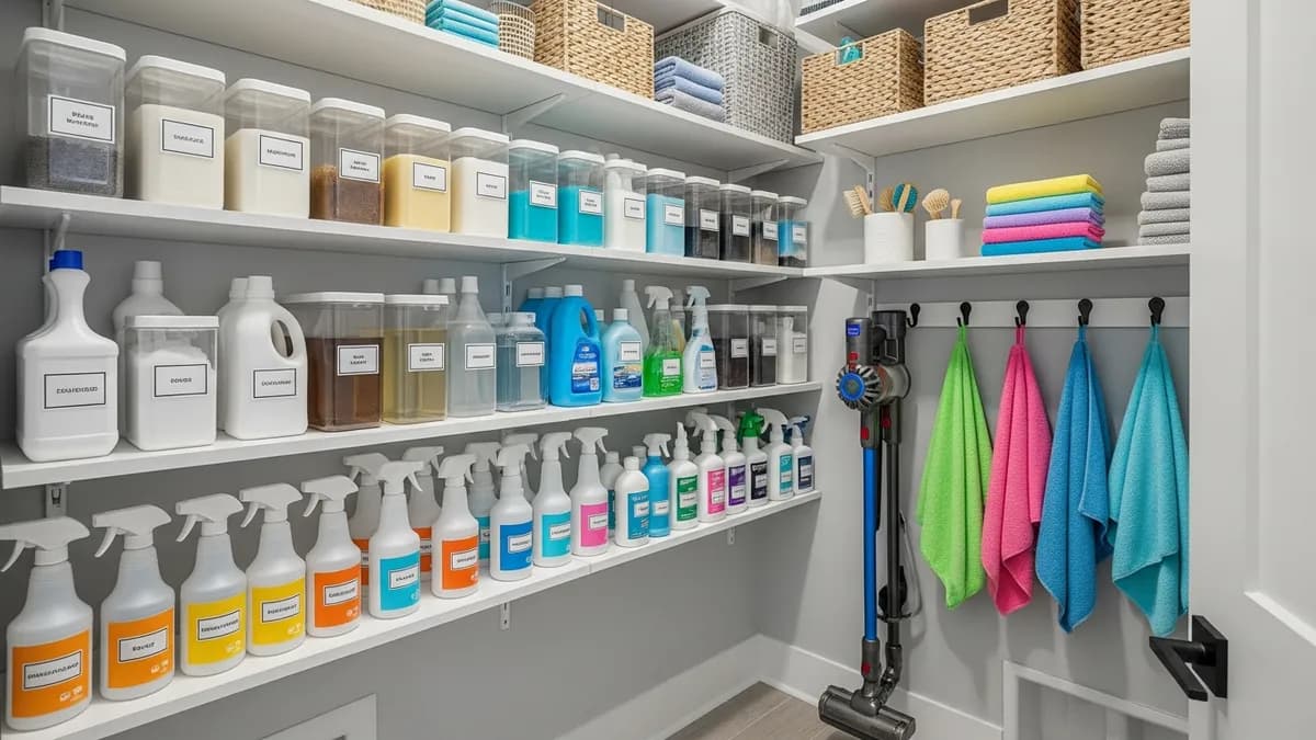 Cleaning Supply Organization: Ultimate Guide to Transform Your Home Storage in 2026