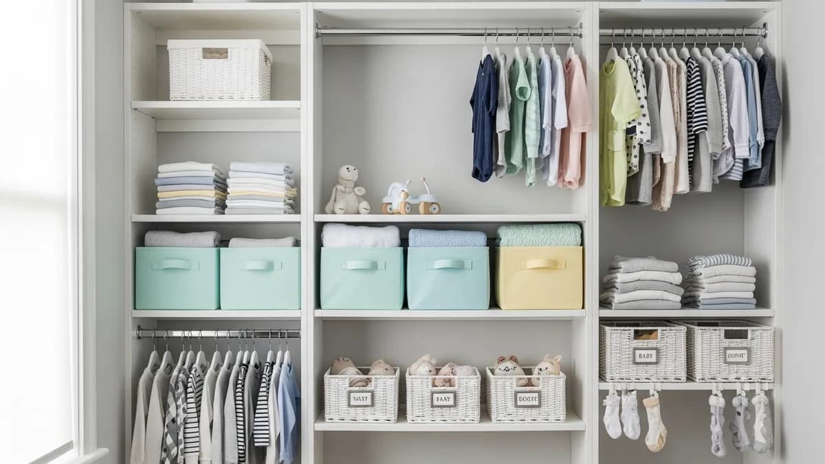 30+ Best Closet Organization Ideas for Nursery: Create the Perfect Baby Storage Space in 2026