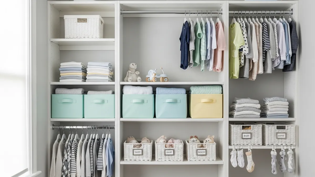 30+ Best Closet Organization Ideas for Nursery: Create the Perfect Baby Storage Space in 2026