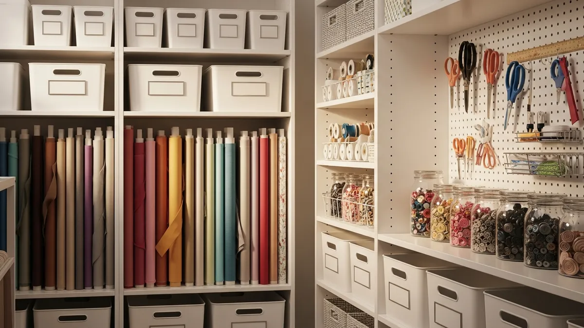 30+ Brilliant Craft Closet Organization Ideas to Transform Your Creative Space in 2026