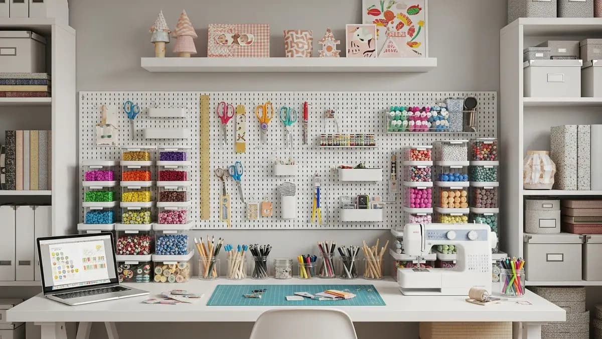 25+ Creative Craft Room Storage Ideas to Transform Your Creative Space in 2026