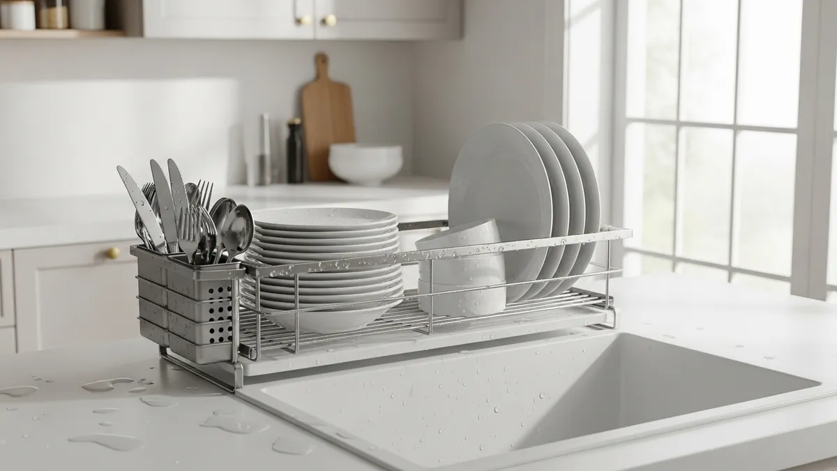 Dish Drying Racks: Complete Guide to Choose & Organize Kitchen Space