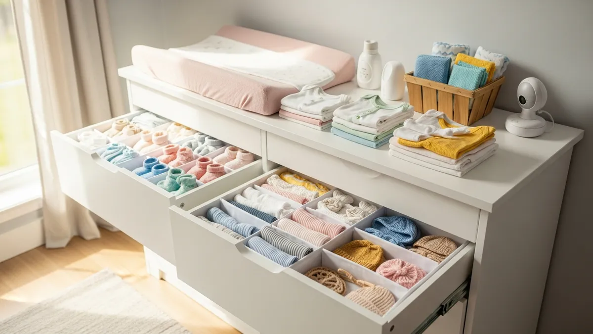 Dresser Organization for Nursery: Ultimate Guide to Creating Perfect Baby Storage in 2026