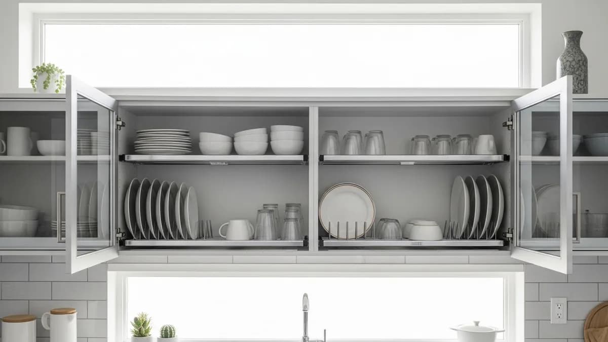 Enclosed Dish Racks: Dust-Free & Pest-Free Kitchen Storage