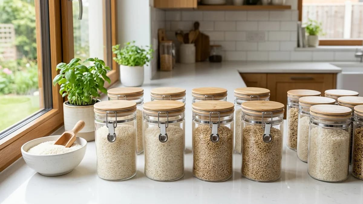 Food Storage Containers for Rice: The Complete 2026 Tutorial Guide to Keeping Rice Fresh