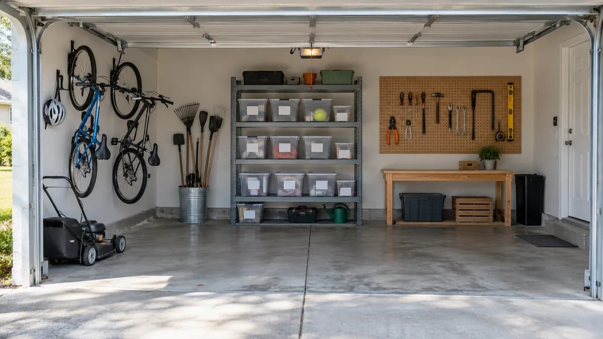 Garage Organization Ideas on a Budget: 20 Cheap Fixes That Actually Last