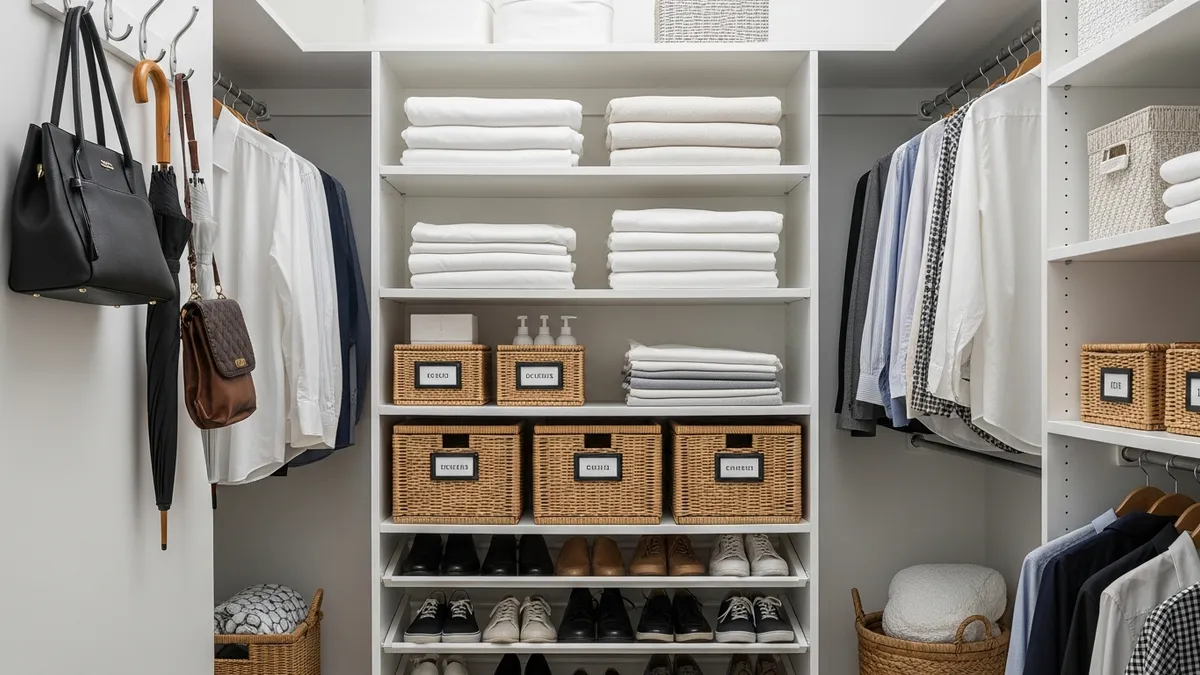 30+ Brilliant Hall Closet Organization Ideas to Transform Your Storage Space in 2026