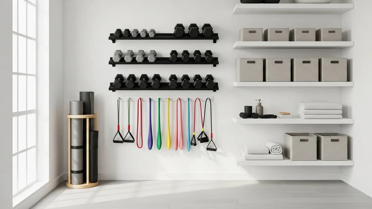 25+ Best Home Gym Organization Ideas to Build a Functional Workout Space in 2026