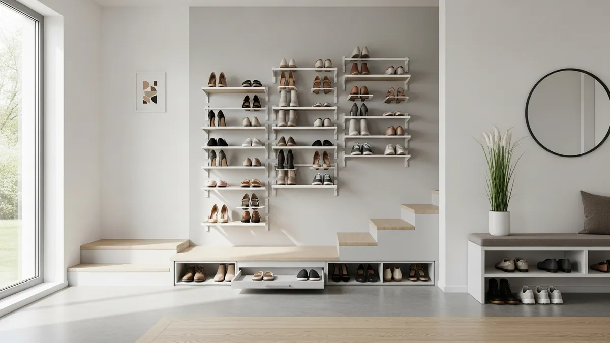 25+ Creative Ideas for Shoe Storage in Small Space: Transform Your Home in 2026
