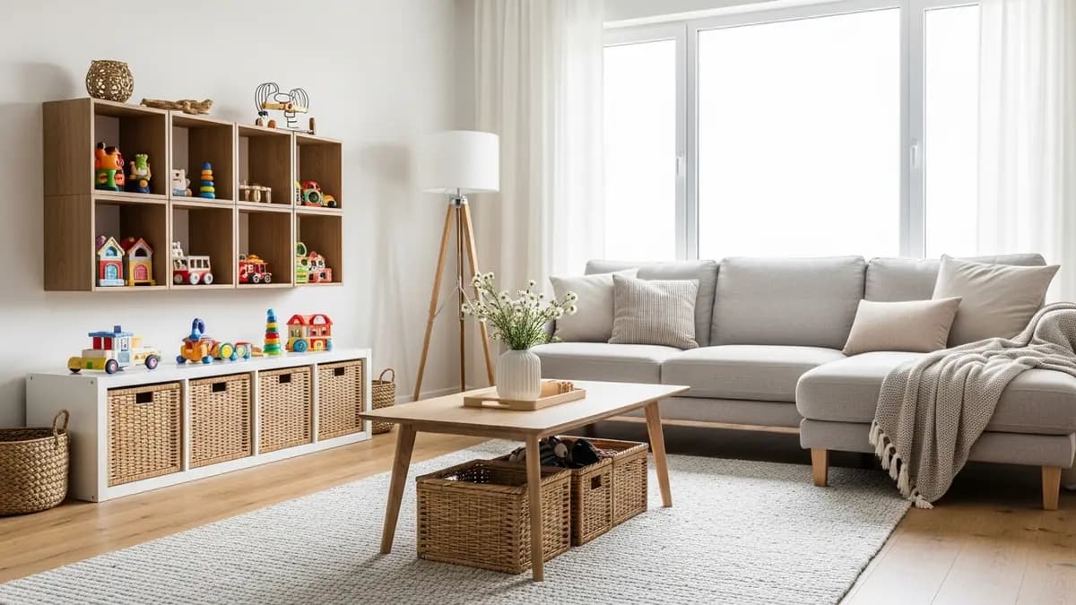25+ Creative Ideas for Toy Storage in Living Room: Transform Your Family Space in 2026