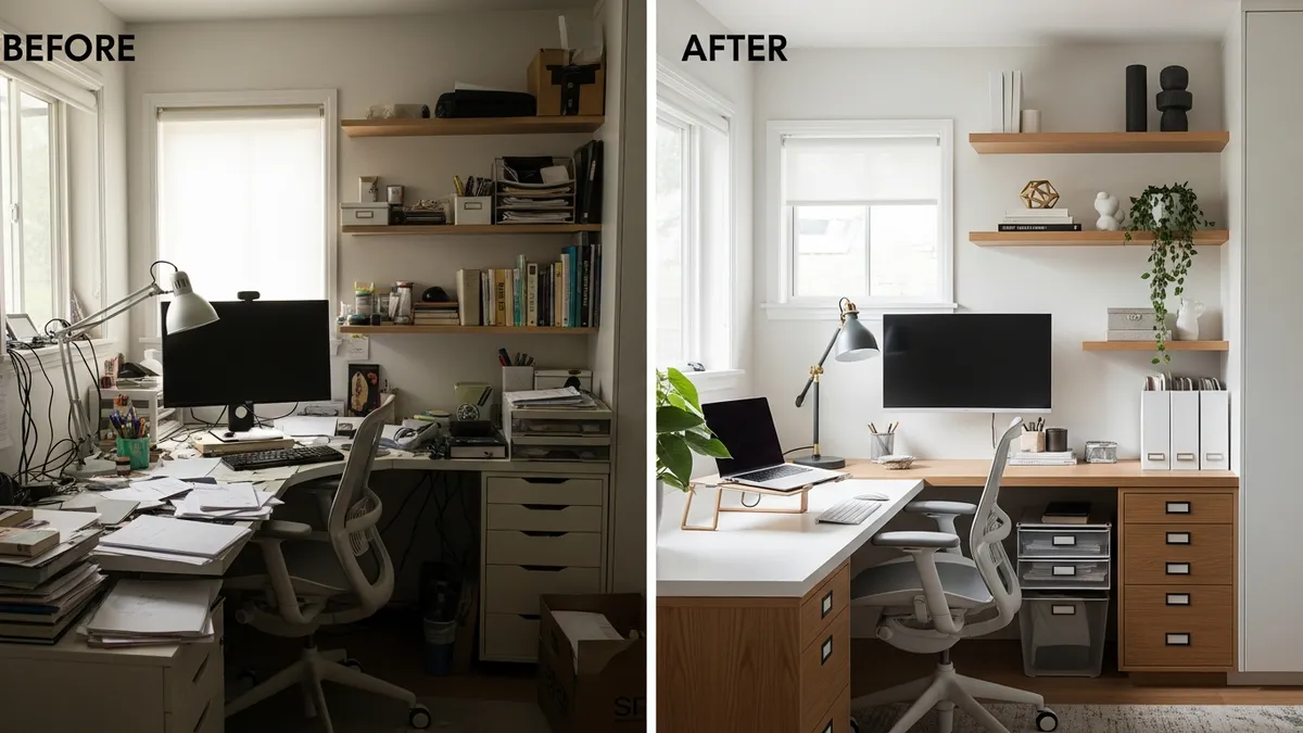 35+ Brilliant Ideas Home Office Organization to Transform Your Workspace in 2026