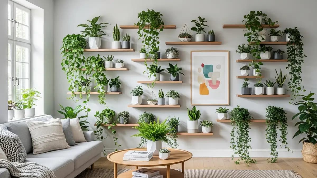 30+ Stunning Indoor Plant Wall Shelf Ideas to Greenify Your Home in 2026