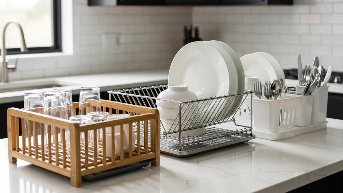 Types of Dish Racks and How to Choose the Right One