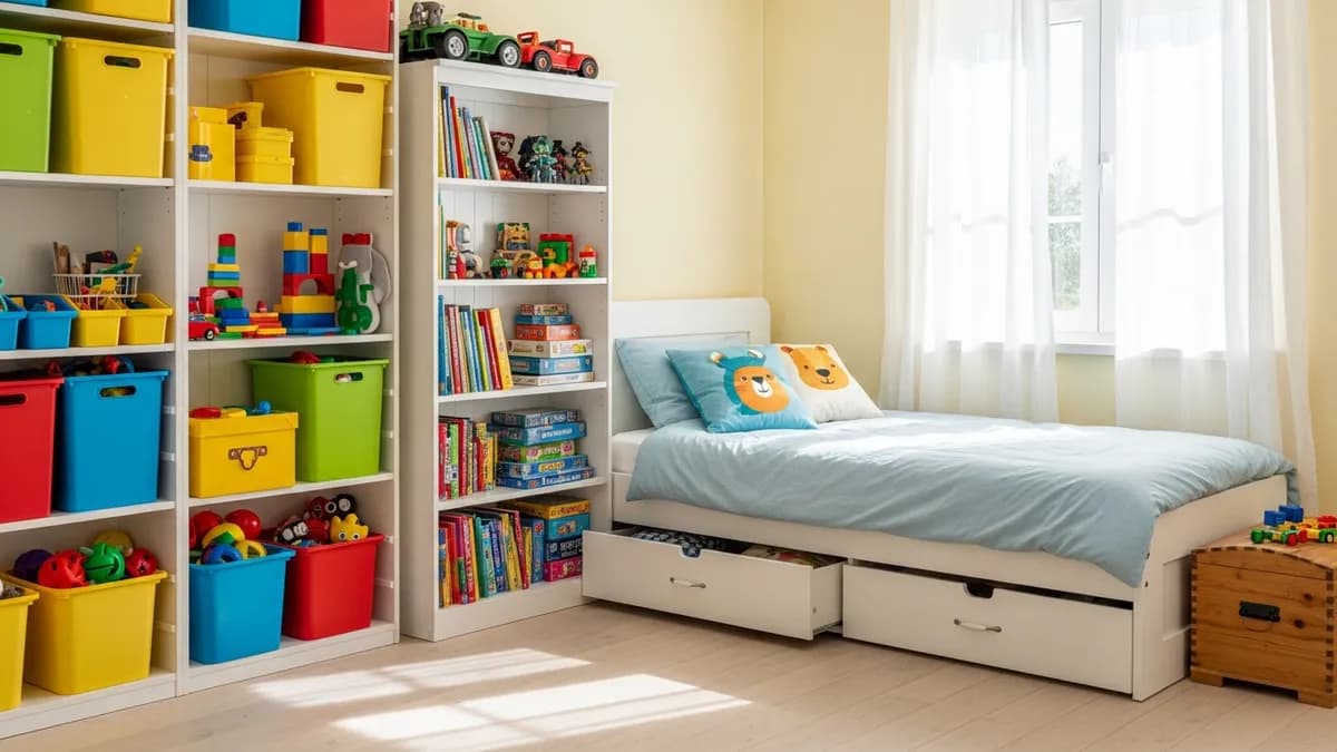 30+ Best Kids Bedroom Storage Ideas to Create a Fun, Tidy Space in 2026