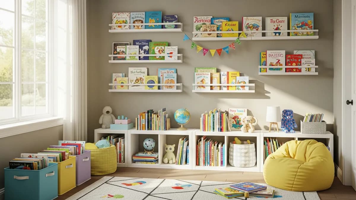 25+ Best Kids Book Storage Ideas to Create a Tidy, Reading-Friendly Space in 2026