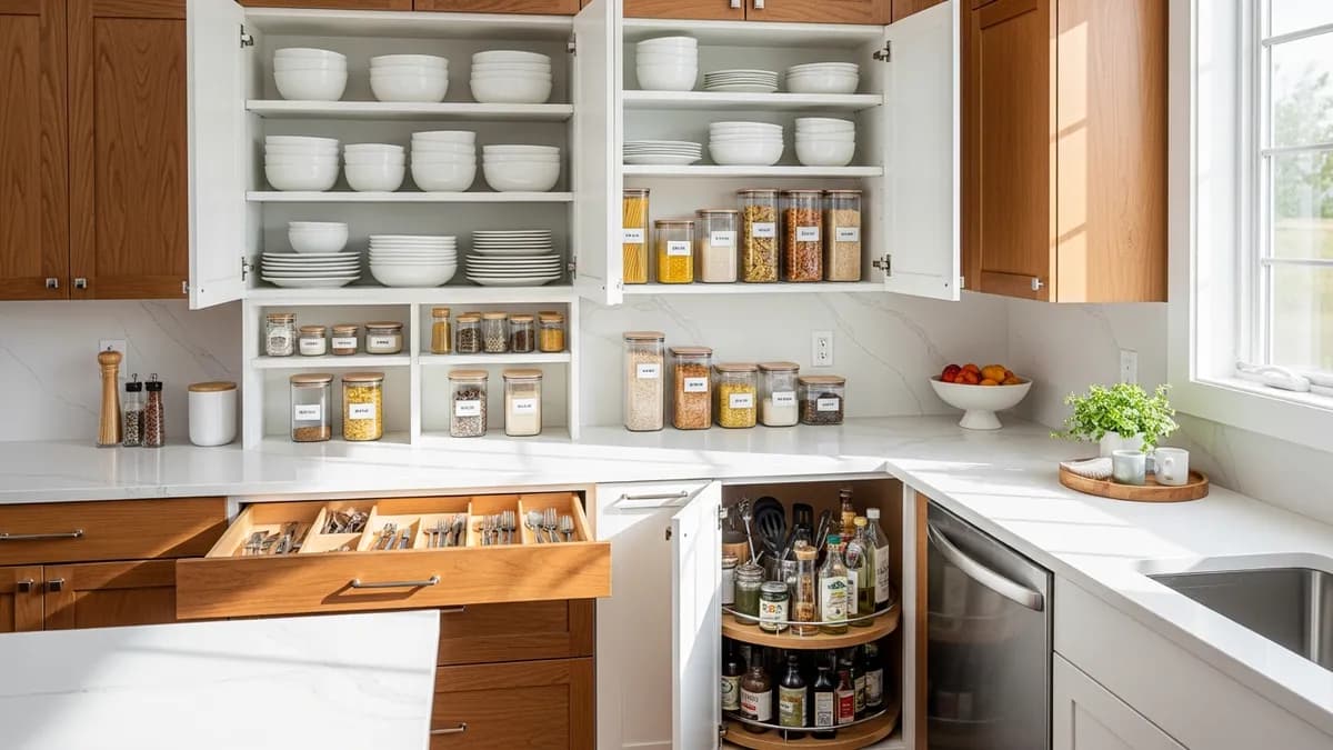 30+ Best Kitchen Cabinet Organization Ideas to Transform Your Cooking Space in 2026