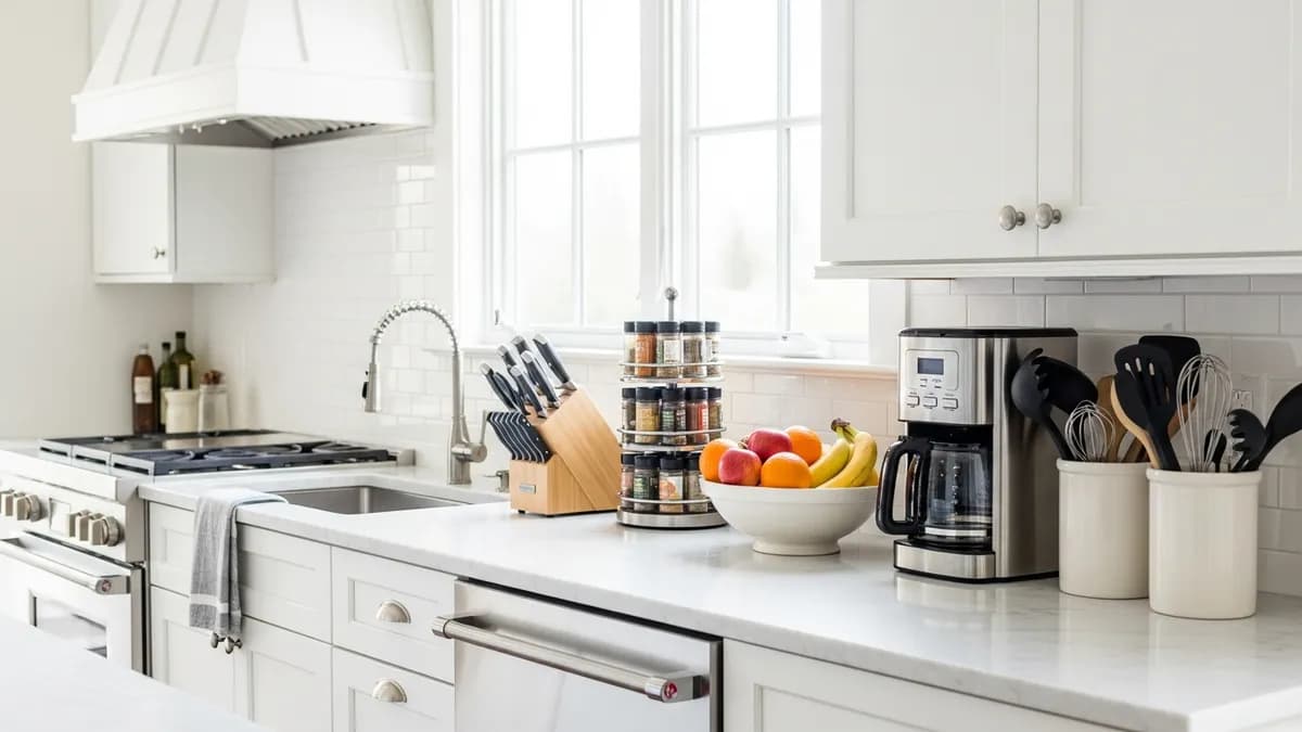 30+ Best Kitchen Counter Organization Ideas to Transform Your Cooking Space in 2026