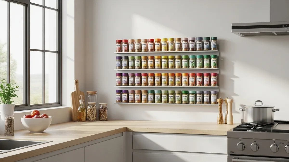 Kitchen Spice Rack Guide: Best Organization Solutions 2026