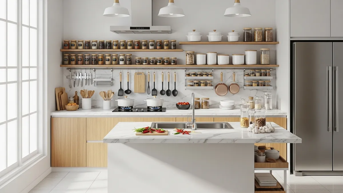 Kitchen Storage Rack: Panduan Lengkap Memilih Rak Dapur Terbaik untuk Rumah Indonesia 2026
