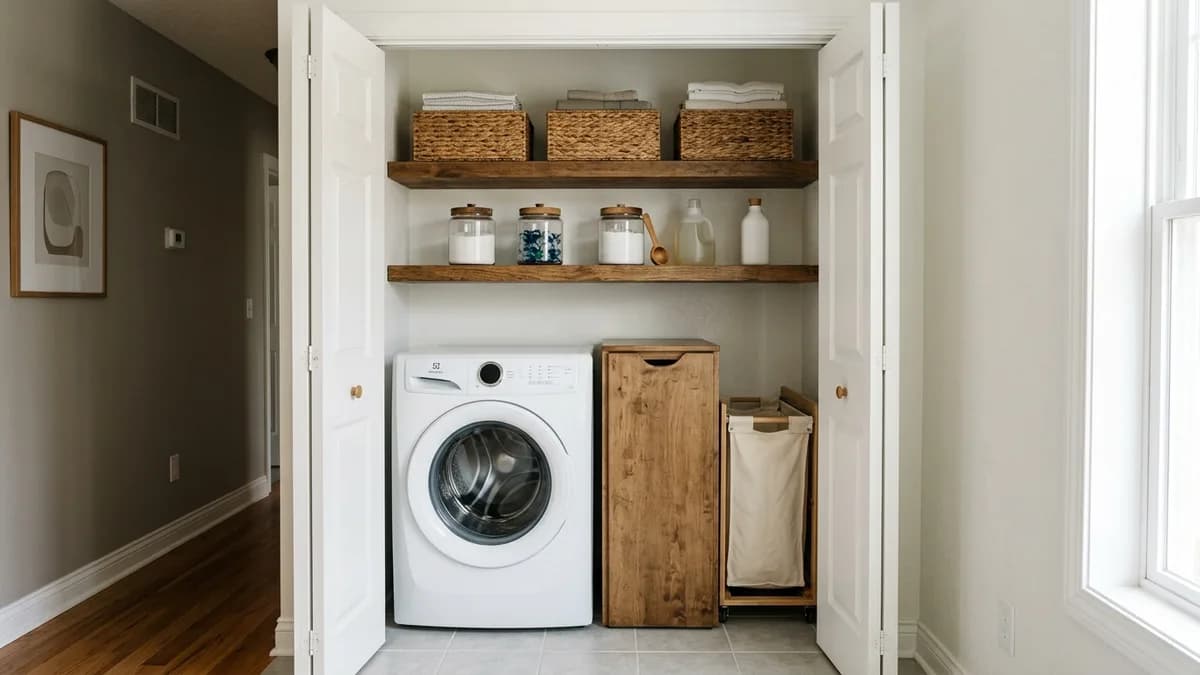 25+ Best Laundry Closet Ideas to Transform Your Small Space in 2026