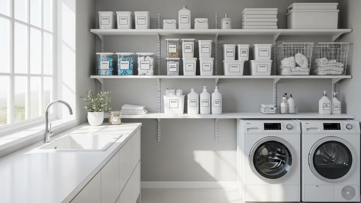 Laundry Room Organization Containers: Complete Tutorial Guide to Transform Your Space in 2026