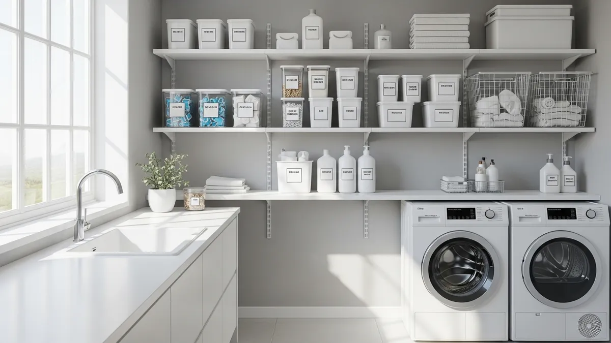 Laundry Room Organization Containers: Complete Tutorial Guide to Transform Your Space in 2026