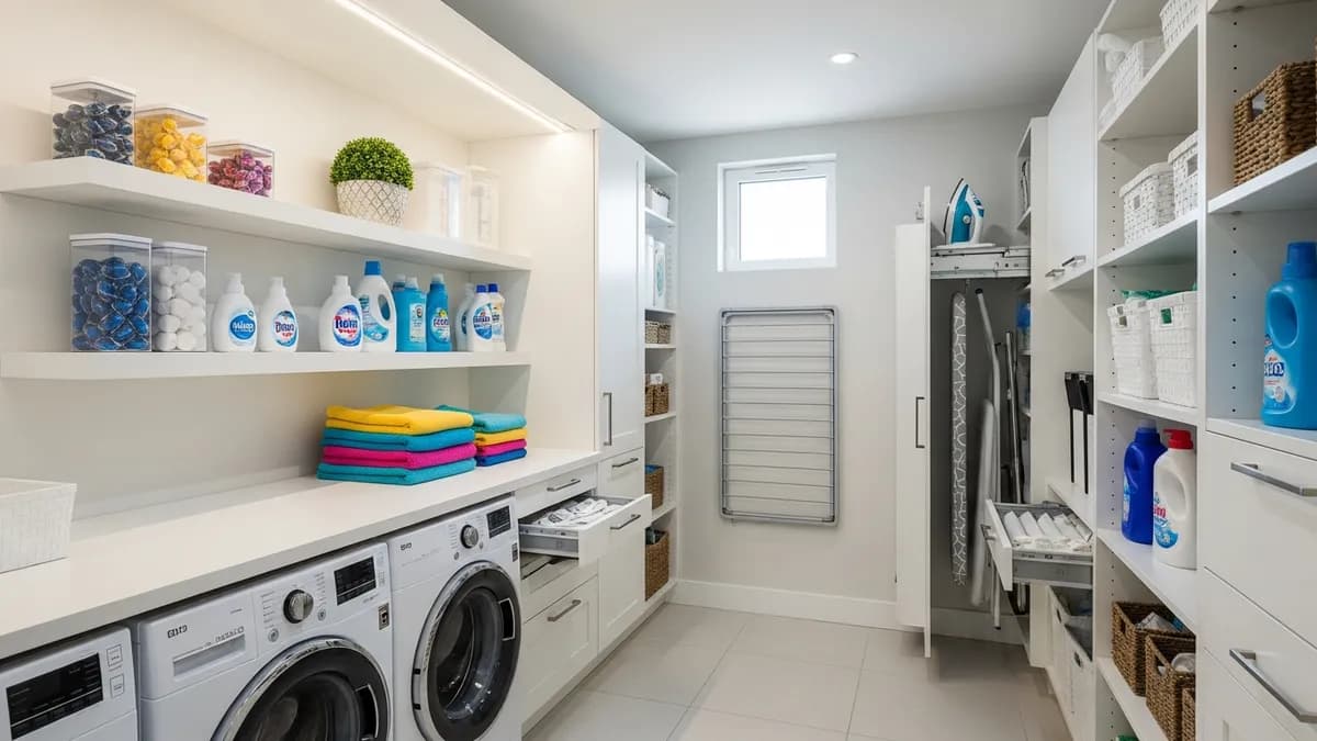 25+ Small Room Laundry Room Organization Ideas That Actually Work in 2026