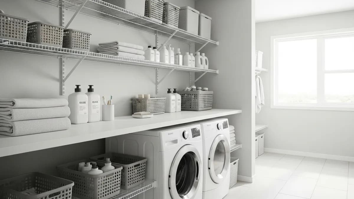 25+ Smart Laundry Room Organization Shelves Ideas to Transform Your Space in 2026