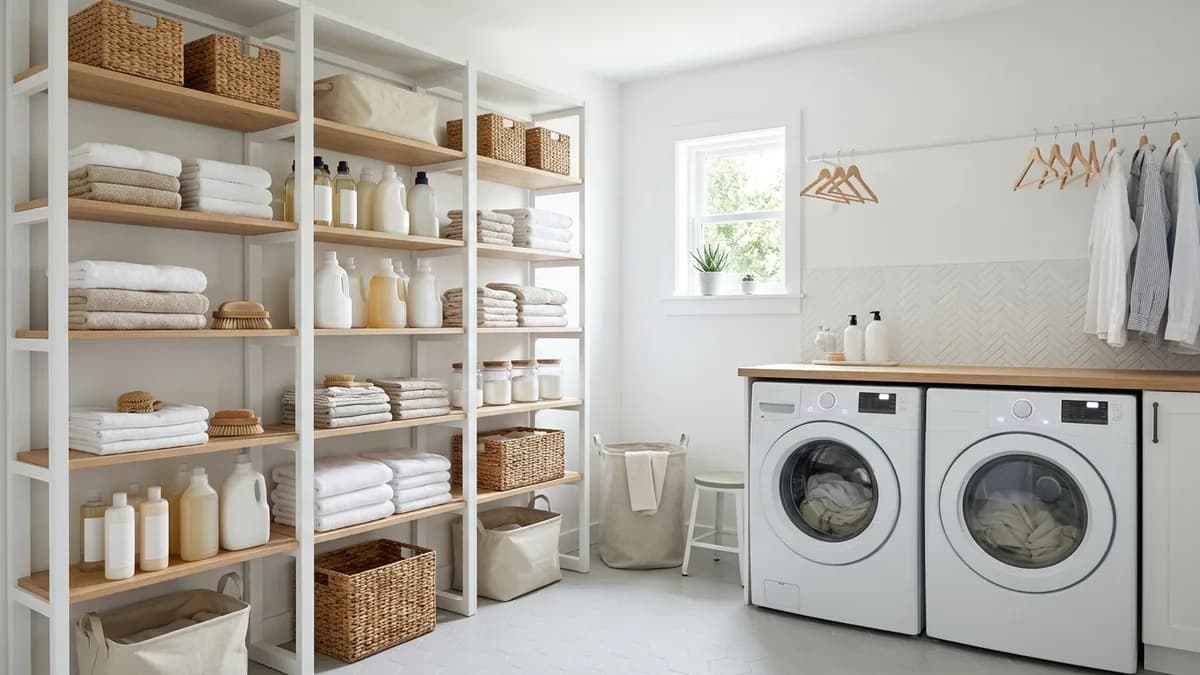 Laundry Room Organization Tips That Actually Work in 2026