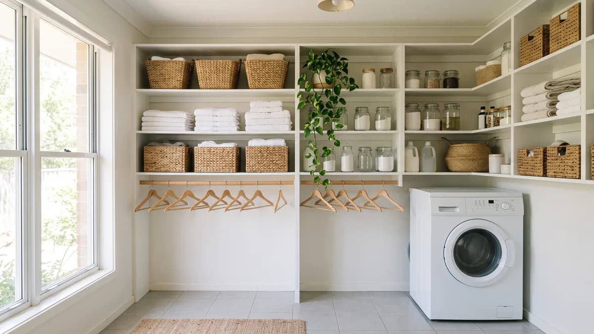 30+ Best Laundry Room Shelving Ideas to Maximize Every Inch in 2026