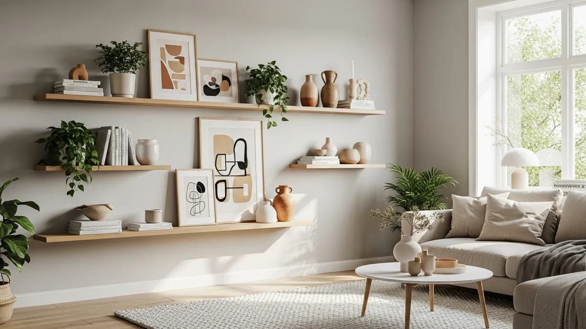 30+ Stunning Living Room Wall Shelf Decor Ideas to Transform Your Space in 2026