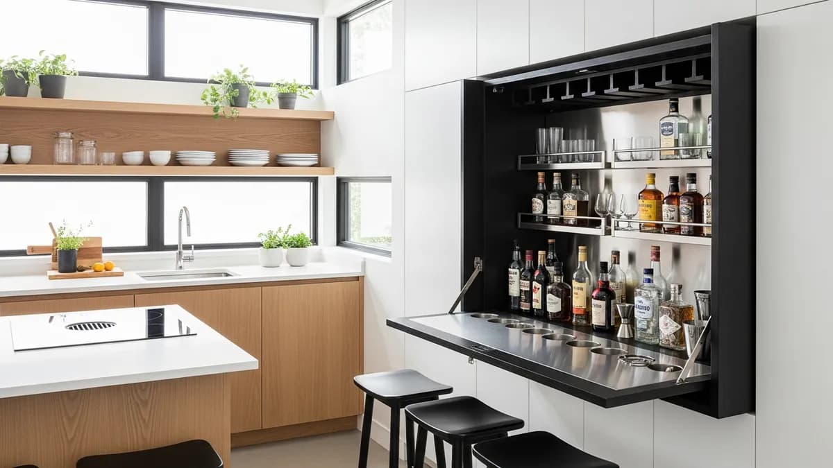 Mini Bar for Small Kitchens: 15 Creative Ideas to Maximize Space