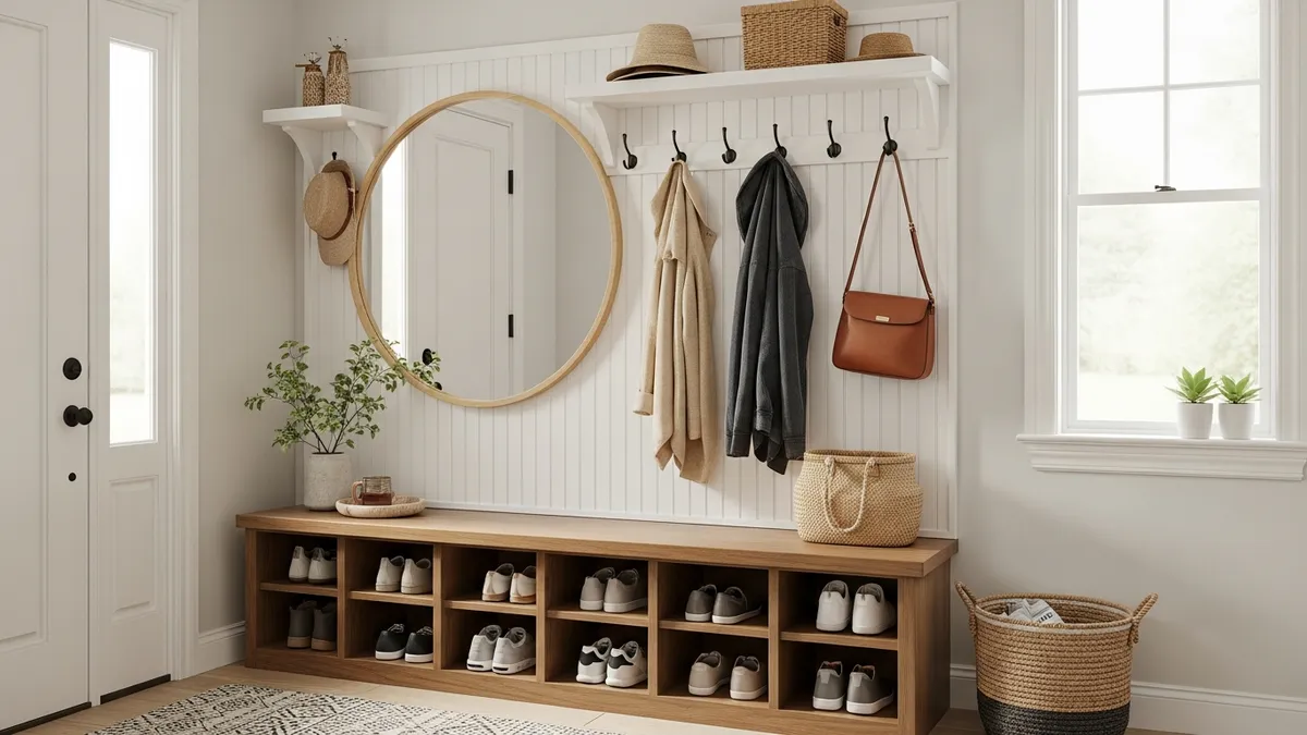 15 Creative Mudroom Shoe Storage Ideas to Transform Your Entryway in 2026