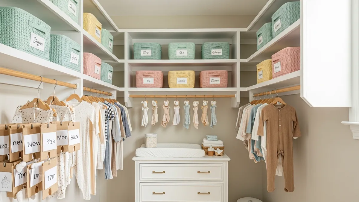 30+ Best Nursery Closet Organization Ideas to Create the Perfect Baby Storage in 2026