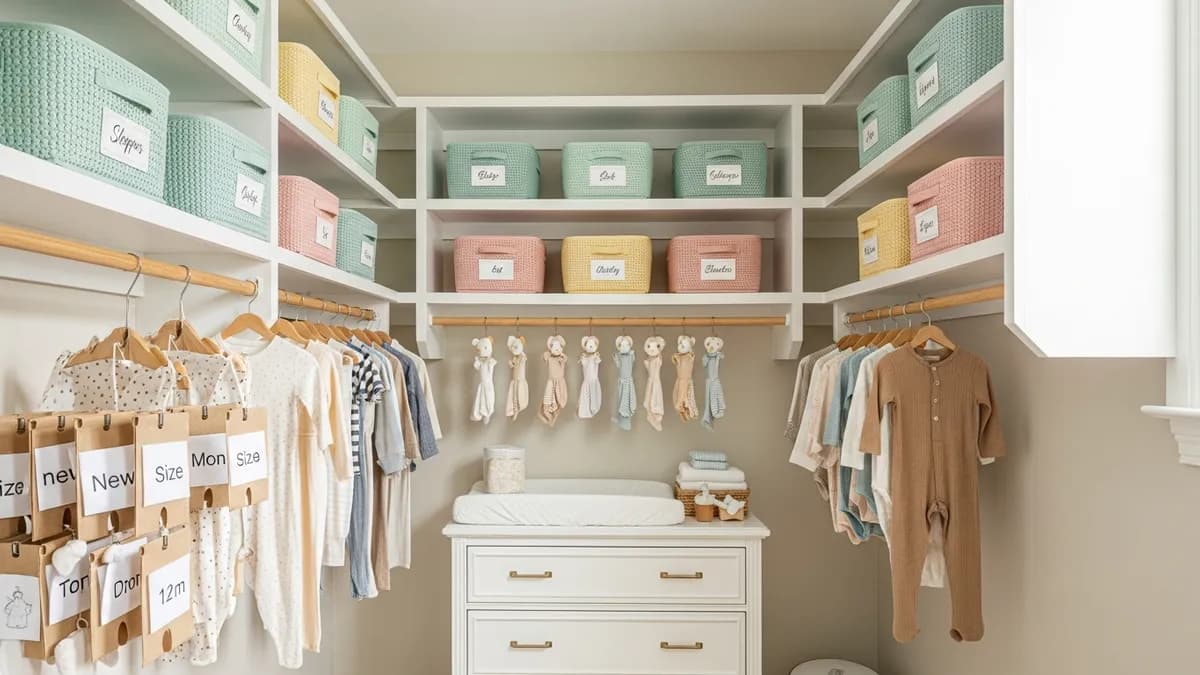 30+ Best Nursery Closet Organization Ideas to Create the Perfect Baby Storage in 2026