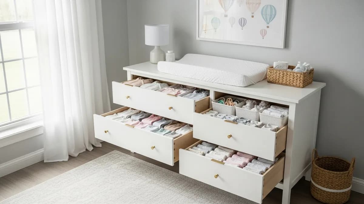 Ultimate Nursery Organization Dresser Guide: Transform Your Baby's Space in 2026