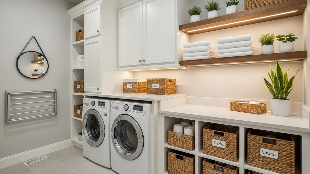 30 Smart Organization Ideas for Small Laundry Room: Transform Your Compact Space in 2026